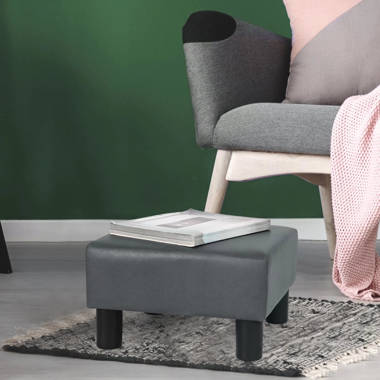 Square best sale ottoman chair